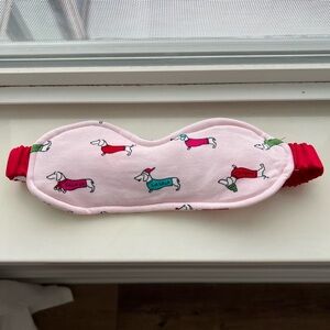 Kate Spade Sleep Mask with Dachshund Print